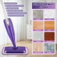thumbnail image 3 of MesaSe Tampons de Vadrouille Compatibles avec Swiffer Wet Jet Floor Mop Tampons de Vadrouille Réutilisables Recharge de Tampons Humides Lot de 6 Remplacement pour Swiffer Wetjet Vadrouille de Plancher 12”, 3 of 6