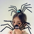 thumbnail image 2 of Bandeau d'Araignée Gothique pour Femmes Halloween Diadèmes et Couronnes Goth Bandeau, 2 of 3