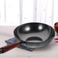 thumbnail image 4 of OULII Non Stick Deep Frying Pans Cooking Wok Round Multipurpose Kitchenware 1Pack, 4 of 6
