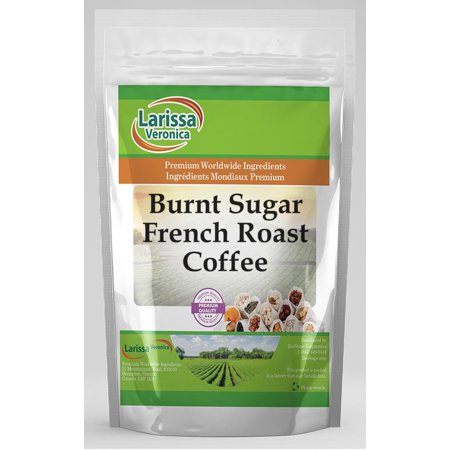 Larissa Veronica Burnt Sugar French Roast Coffee  (Burnt Sugar  French Roast  Whole Coffee Beans  8 oz  2-Pack  Zin: 547902)