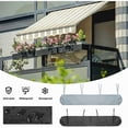 thumbnail image 2 of Housse de Protection pour Auvent, Housse de Rangement pour Auvent de Patio 3m Gris, 2 of 5