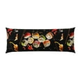 thumbnail image 2 of KLL Ultra Soft Microfiber Body Pillow Cover/Pillowcases 20"x54" with Hidden Zipper Closure-Sushi, 2 of 8