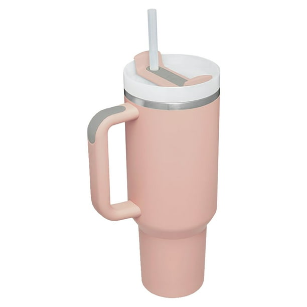 Aislado Al Con Pajita 40 Oz Asa para Mujeres Y Hombres