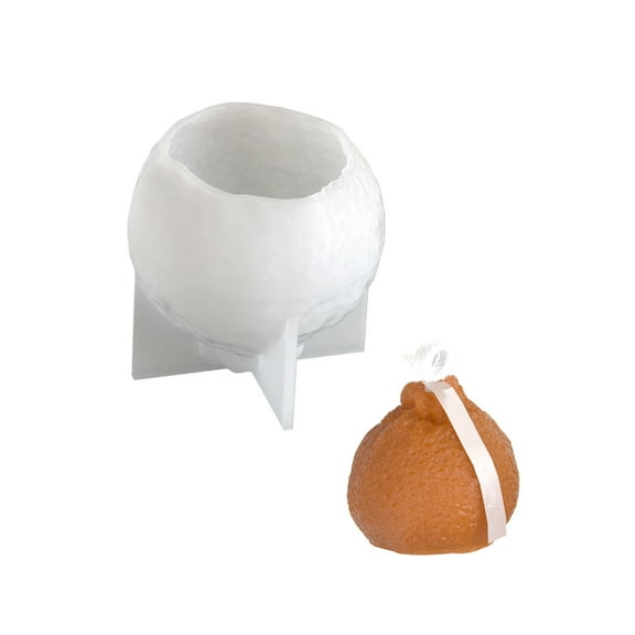 Flexible Silicone Mold for Making Detailed 3D Fruit Candle Crafting Supplies