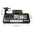 thumbnail image 3 of HUASHENG DJ Mixer Table For Kids Ages 3 4 5 6 7 8 Musical Toys With Piano Keys DJ Turntable Reaction Music Games Bluetooth Musical Instruments For Kids, 3 of 5