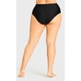 thumbnail image 2 of Avenue Women's Plus Size Knit High Waist Swim Brief, 2 of 6