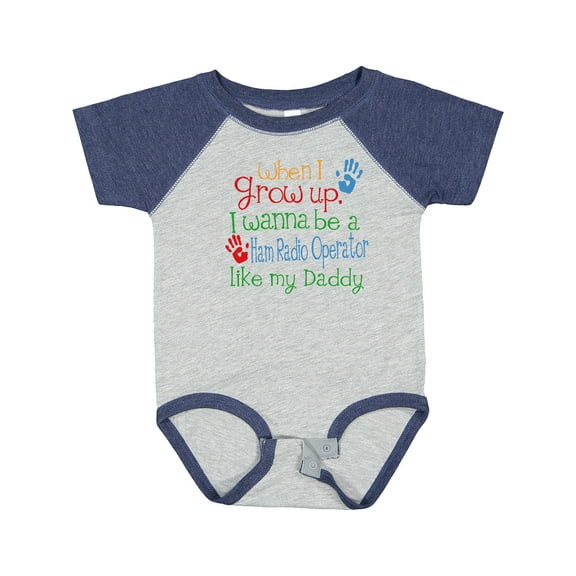 Inktastic Ham Radio Operator Like Daddy Boys or Girls Baby Bodysuit