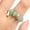 Aventurine, variant on Natural Gemstone Irregular Crushed Gravel Chip Beads Adjustable Stretchy Ring-Citrine