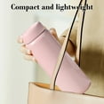 thumbnail image 5 of Kchsji 316 Stainless Steel Insulated Cup 320ml Mini Travel Mug Vacuum Thermos Double Wall Portable Leak Proof Coffee Tea Cup Keeps Hot Cold 12 Hours Compact Gift for Office Gym Outdoor Pink, 5 of 6