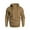 Mens Hoodies & Sweatshirts Khaki, variant on Mens Hoodies with Pockets Pullover Fleece Lined Sweatshirts Long Sleeve Casual Solid Color Mock Neck Thermal Warm Athletic Workout Hoodie & Sweatshirt