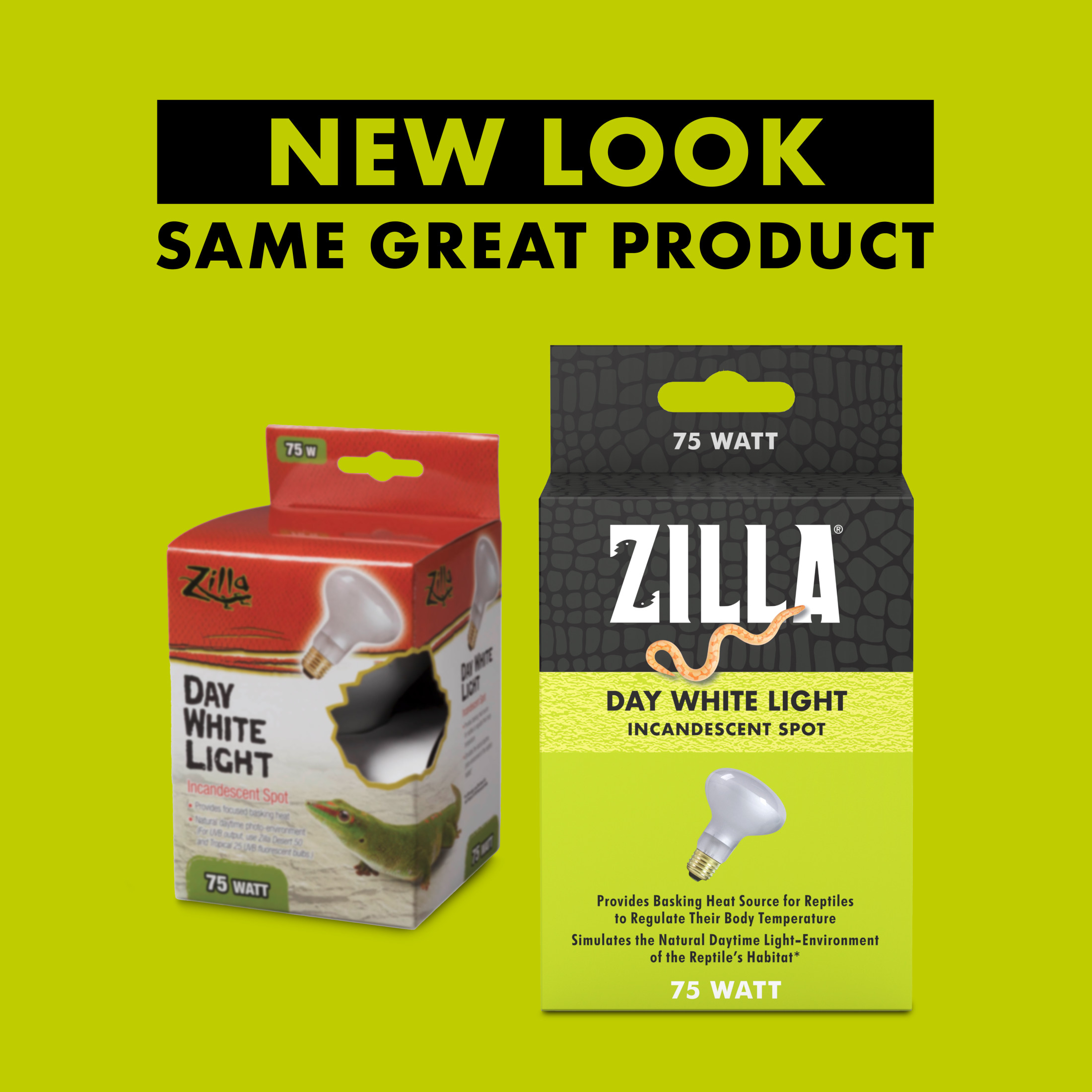 Zilla Incandescent Spot Bulb Day White 75 watts - Walmart.com