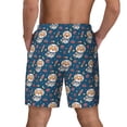 thumbnail image 2 of Lsque Mens Swim Trunks Space Puppy Pattern - Bathing Suit Compression Liner - Beach Swim Shorts Swimwear - (S-3XL) - Stretch Quick Dry -3X-Large, 2 of 9