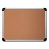 Universal UNV43713 36 in. x 24 in. Cork Board with Aluminum Frame - Tan Surface