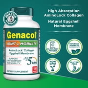 Genacol Joint & Mobility - Eggshell Membrane and Ultra-Hydrolyzed Collagen, 60-Day Supply