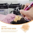 thumbnail image 2 of 3pcs 3D Practice Skinoft Rubber Fake Facial Training Skin Model Mannequin Head for Eyebrows Lips Microblading Permanent Makeup supplies, 2 of 8