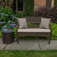 thumbnail image 5 of Casual Cushion Solid Sunbrella® Fabric 1-Piece Outdoor Throw Pillow, 20"W x 20"L, Cast Silver, 5 of 5