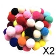 thumbnail image 1 of Set de 200 pompones de colores Brillantes perfecl para manualidades 2 piezas, 1 of 8