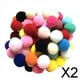 thumbnail image 1 of Set de 200 pompones de colores Brillantes perfecl para manualidades 2 piezas, 1 of 8