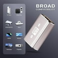 thumbnail image 2 of Acoplador HDMI 8K, Paquete de 4 Adaptadores HDMI 2.1 Hembra a Hembra, Extensor HDMI, Compatible con HDTV Roku TV, Monitores, Laptop, Proyector, ARC para Laptop, 2 of 6