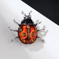 thumbnail image 2 of Broche Coccinelle Sept Étoiles, 2 of 4