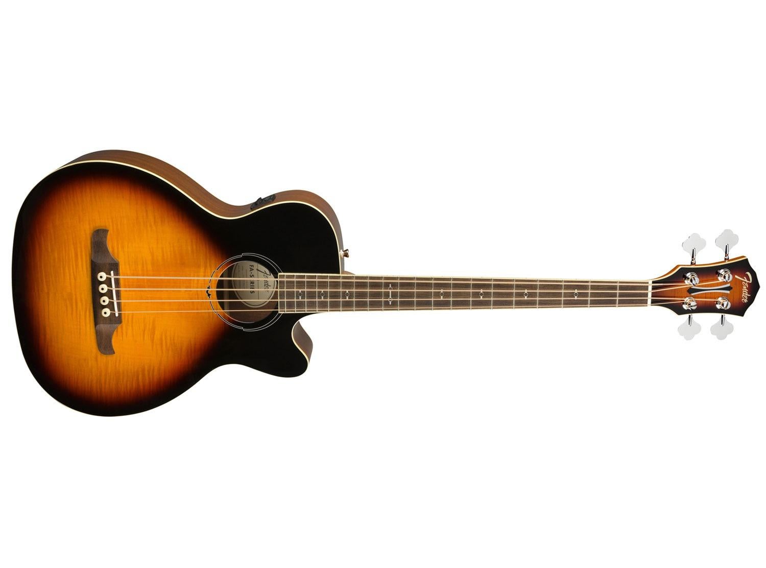 Fender FA-450CE Acoustic-Electric Bass Guitar (3-Color Sunburst)