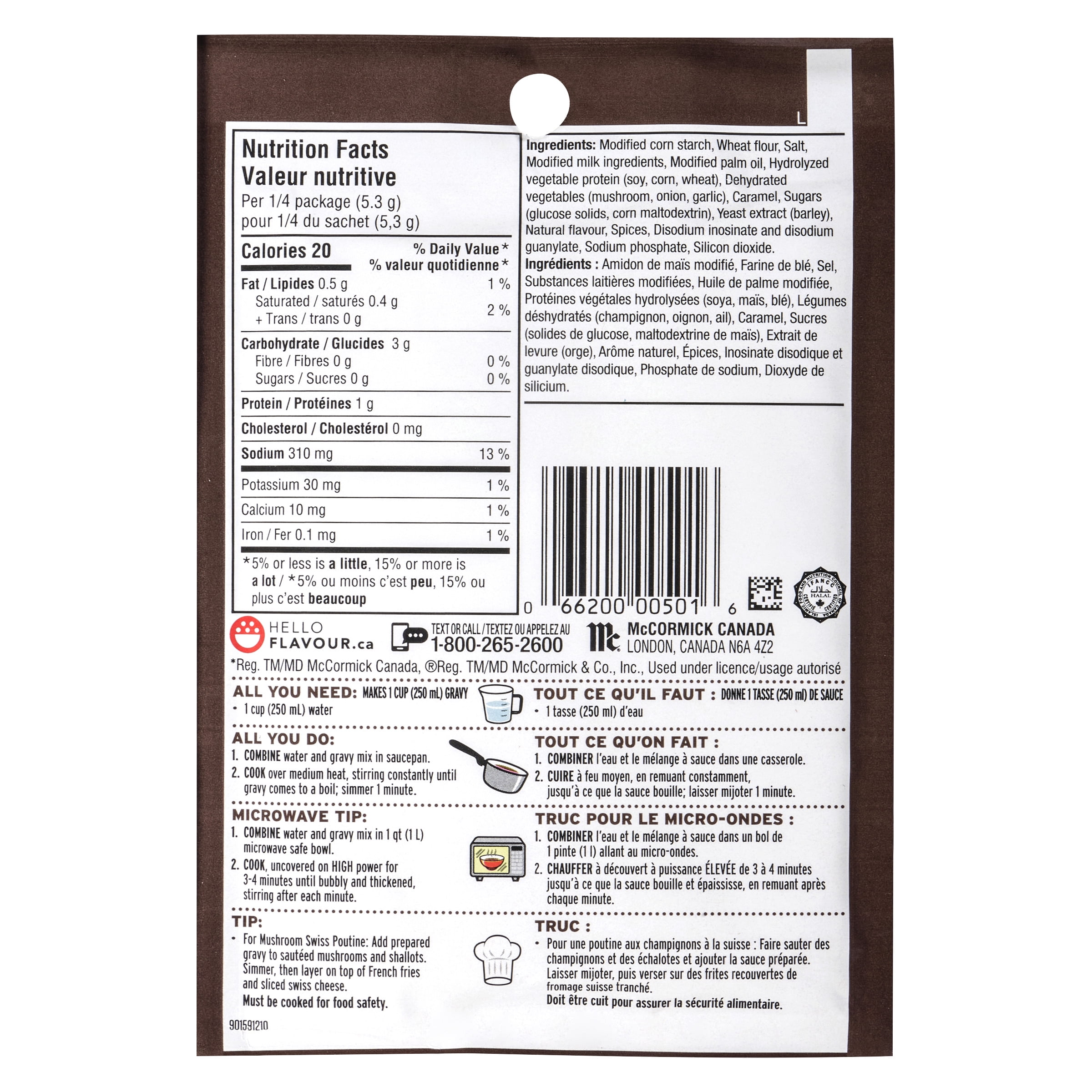 Club House Mélange á Sauce Champignons 21 g