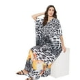 thumbnail image 3 of Caftans Longs pour Femmes Grande Taille Robe Caftan Robe de Soirée Fête Été Plage Robe d'Été Manches Kimono Longues Robes Décontractées en Ligne, 3 of 7