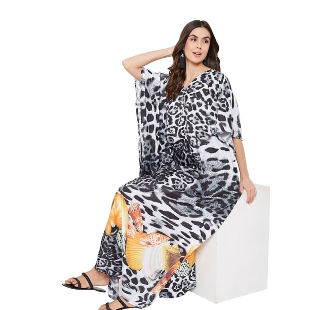 gypsie blu dress Women's Plus Size Kaftan Dresses for Women Long Maxi DTM_maycr<0.1