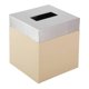thumbnail image 1 of Porta Kleenex Acero Inox Y PVC Caramelo BA-443728 Namaro Design, 1 of 2