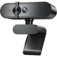 thumbnail image 1 of Cámara web de 1080P con micrófono y visión amplia, cámara web de corrección de luz automática para PC, , laptop, escritorio, cubierta de privacidad integrada Plug &  USB para zoom/Skype, 1 of 8