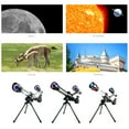thumbnail image 6 of Meterk Outdoor Telescope High Clear Astronomical Refracting Telescope Science Teaching with 20X 30X 40X Magnification Eyepieces Tripod for Beginners, 6 of 7