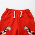 thumbnail image 5 of ZACPNCV Toddler Baby Boy Shorts Animals Printed Lightweight Cotton Shorts for Kids Boys Summer Elastic Waist Short Pants Red 2-3 Years, 5 of 6