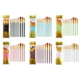 thumbnail image 2 of 10 Pcs Paint Brushes Set Watercolor Paint Brushes Drawing and Art Supplies, 2 of 13