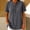 #0429-Dark Gray, variant on Neewe Women's Summer 2026 Loose Casual Denim Shirt Casual V Neck Button Short Sleeve Jean Tunic Blouse Tops