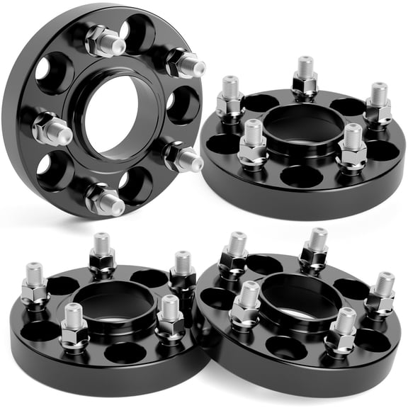 4pc 25mm 5x4.5'' M12x1.5 Hubcentric Wheel Spacers For Honda Accord Civic Acura