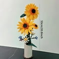 thumbnail image 3 of SALYWEE Sunflower Model DIY 810+pcs Building Blocks Toy, Home Decor, Birthday Gift, 3 of 6