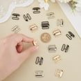 thumbnail image 3 of Alloy 12 Sets 3 Colors Bra Closure Clasps 0.7 Inch Front Closing Bikini Clasp Clicker Closure Bikini Hook Closure Garment Clasps Bra Buckle for Sewing Lingerie Swimsuit Golden/Platinum/Black, 3 of 6