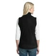 thumbnail image 2 of Port Authority Ladies Microfleece Vest-3XL (Black), 2 of 6