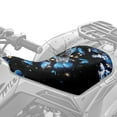 thumbnail image 2 of Uorisanigo ATV Seat Cover, Water-Resistant Blue Butterfly Four Wheeler Seat Cover Universal Fit for Polaris Sportsman 400 500 850 1000 4 Wheeler/ Honda Rancher 420, 2 of 7