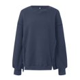 thumbnail image 6 of Futezty Womens Casual Crewneck Sweatshirt Fleece Long Sleeve Tops Oversized Pullover Winter Fashion Outfits Clothes 2024, 6 of 6
