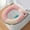 Pink, variant on Commode Seat Toilet Seat Cushion With Adhesive Buckle Little Bears Toilet Seat Cushion With Handle Toilet Seat Cushion Toilet Seat Ring