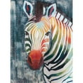 thumbnail image 3 of Popp, Grace 12x14 Black Modern Framed Museum Art Print Titled - Prism Zebra II, 3 of 5