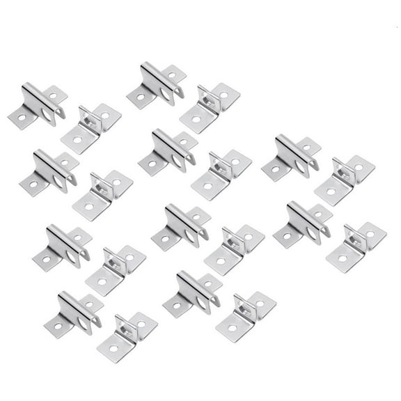 10pcs Metal Door Hasps Lock Bracket Hasp Furniture Door Bolts Hardware Lock