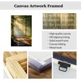 thumbnail image 5 of ZHONGYUTONG Christian Canvas Wall Art Psalm 23 Painting Bible Verses Pictures Scripture Wall Decor Inspirational Prints for Home Bedroom Decor Framed (12.00" x 18.00"), 5 of 5