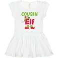 thumbnail image 3 of Inktastic Christmas Cousin Elf Girls Toddler Dress, 3 of 5