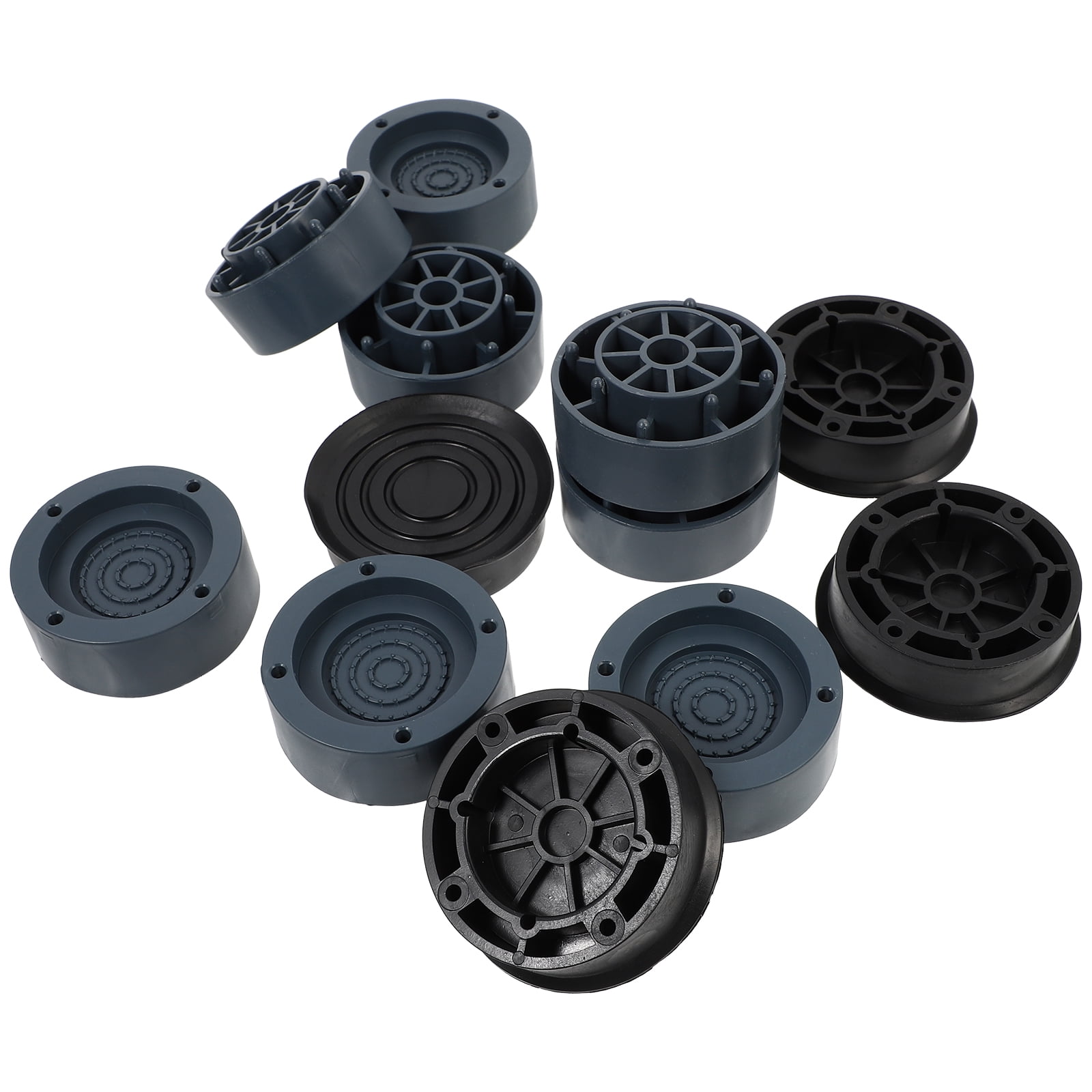 Vosarea 4Pcs Dryer Pads Grey Cushion Washer Foot Accessory Noise Reduction