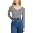 thumbnail image 2 of MSRP $35 Levi's Women's Rosie Cotton Bodysuit Black Size XL, 2 of 2