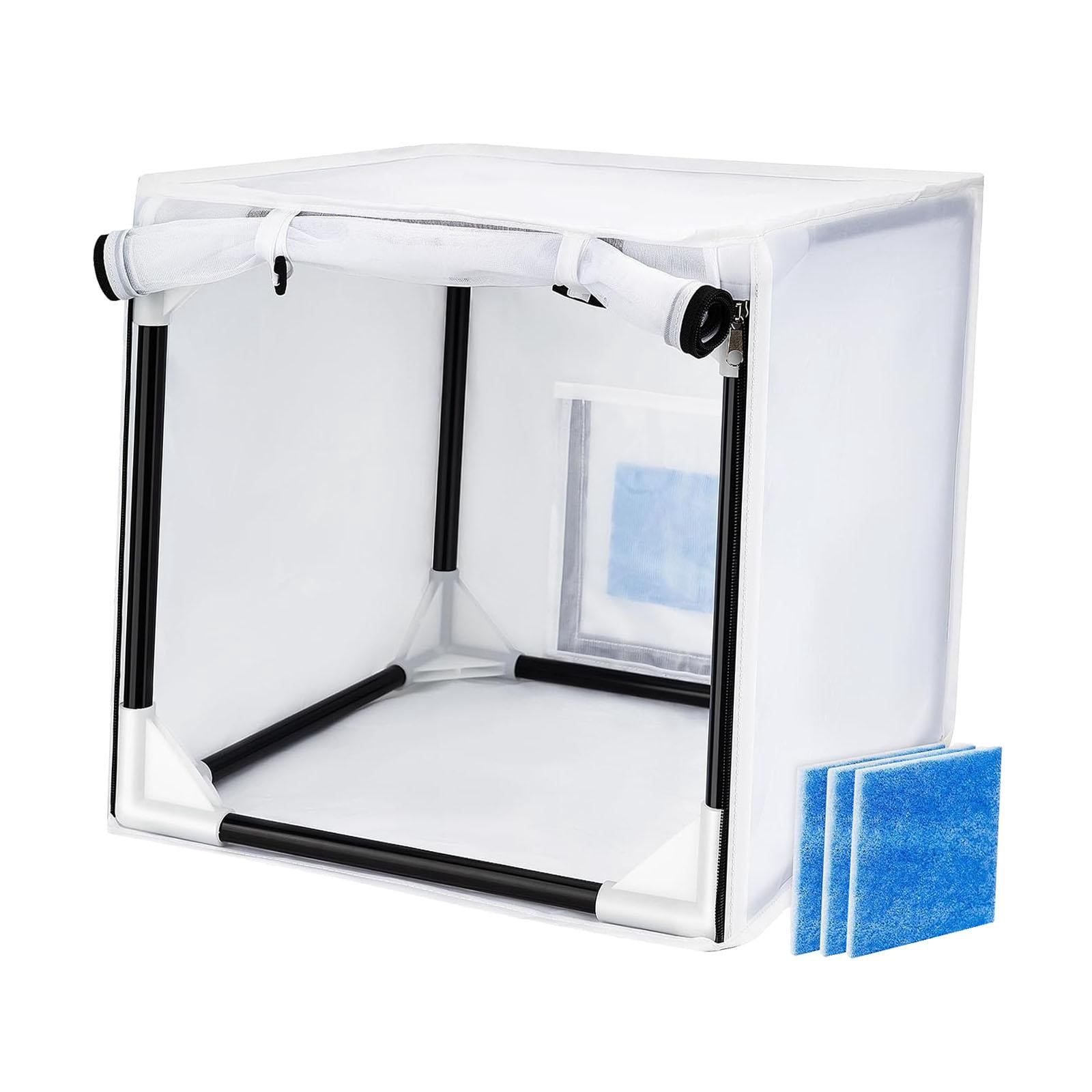 Milageto Paint Booth , Spray Booth Station Hobby Work Station for Painting, Works, Craft S