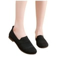 thumbnail image 3 of Caqnni Women's Sparkly Flats Shoes Shiny Mesh Loafers Shoes Soft Mary Jane Shoes (Black,6.5), 3 of 7