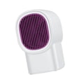 thumbnail image 2 of Calentador de escritorio Mini calentador de espacio pequeño Ventilador eléctrico sin hojas para habitación Oficina en casa Enchufe de EE. UU., Blanco Yuarrent HA003276-02, 2 of 6